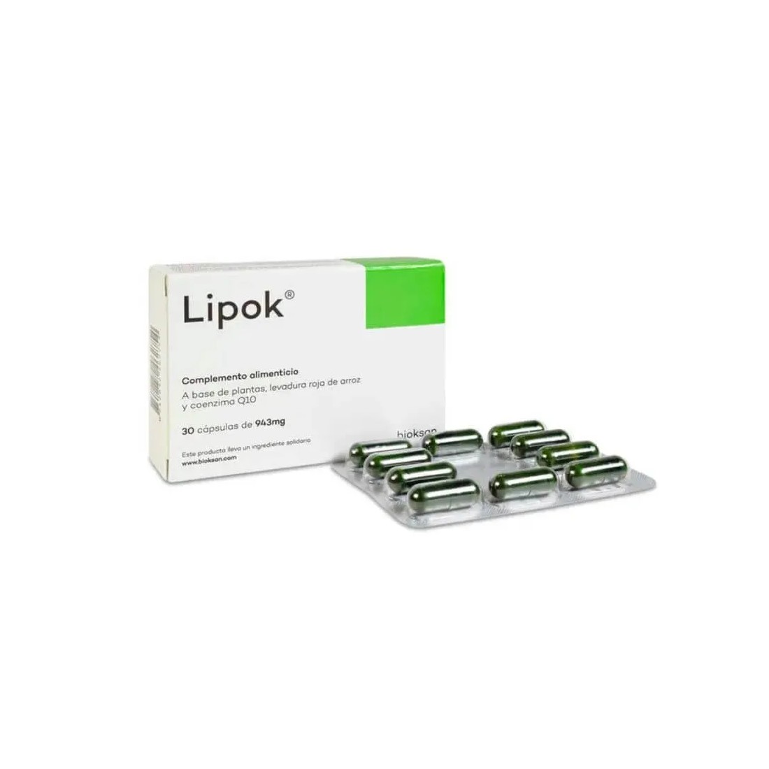 Lipok 30 Capsulas