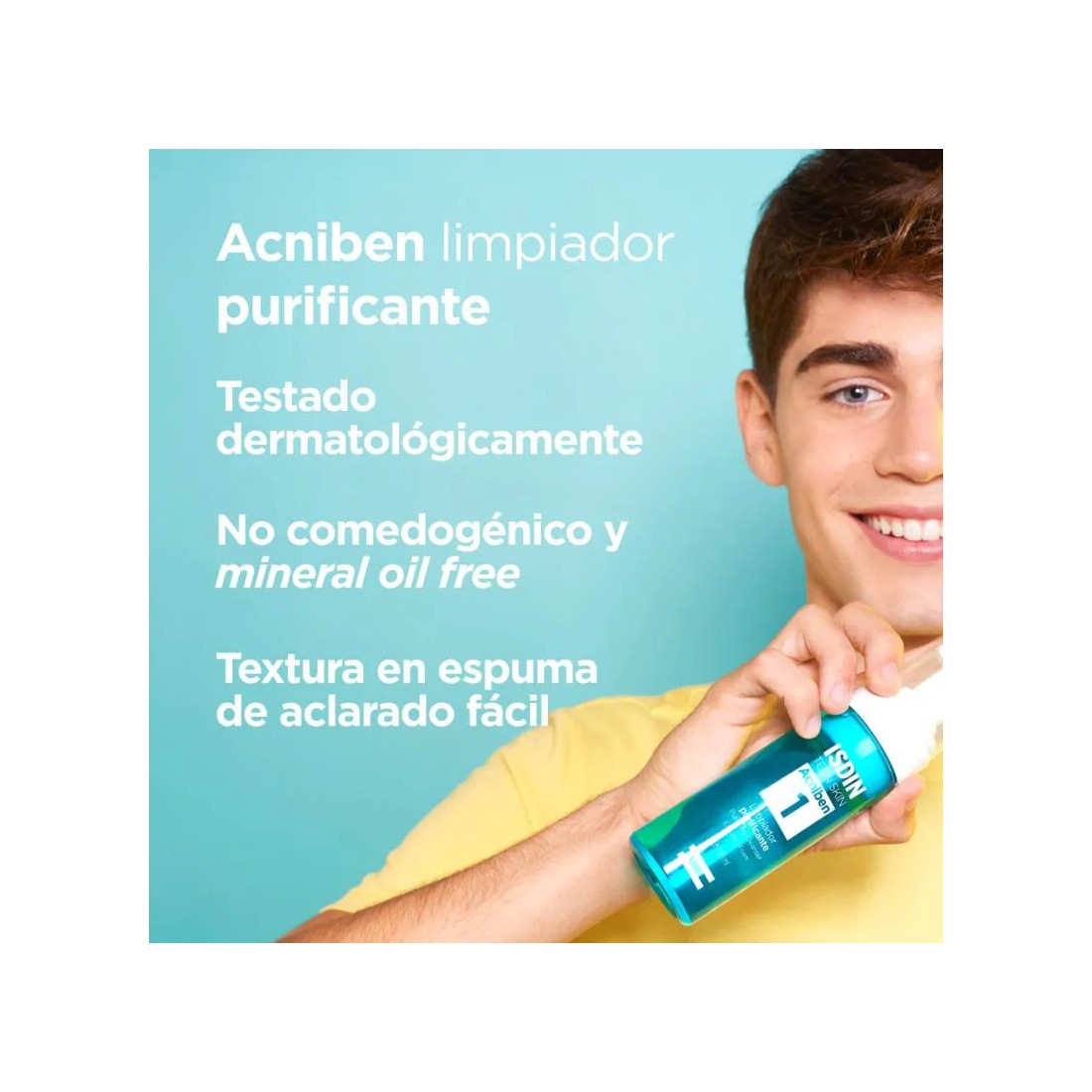 ISDIN Acniben Gel Limpiador 150 ml textura
