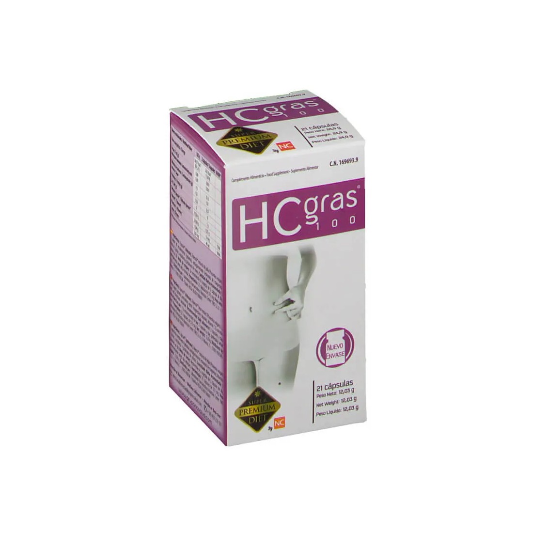 HC Gras 100 21 Capsulas