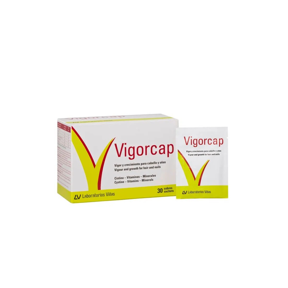 Vigorcap 30 Sobres contenido