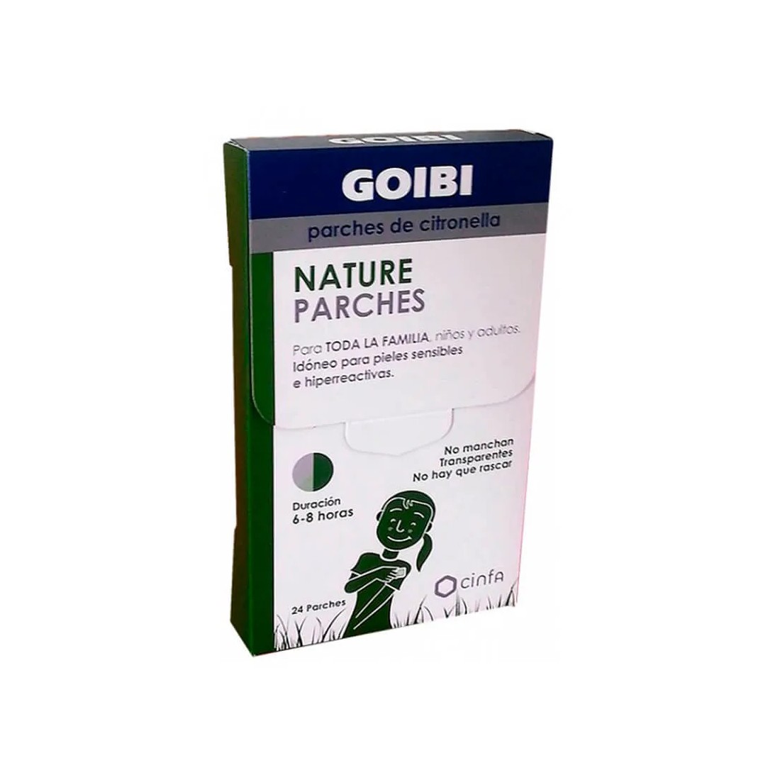 Goibi Nature Parches Citronella 24 Unidades