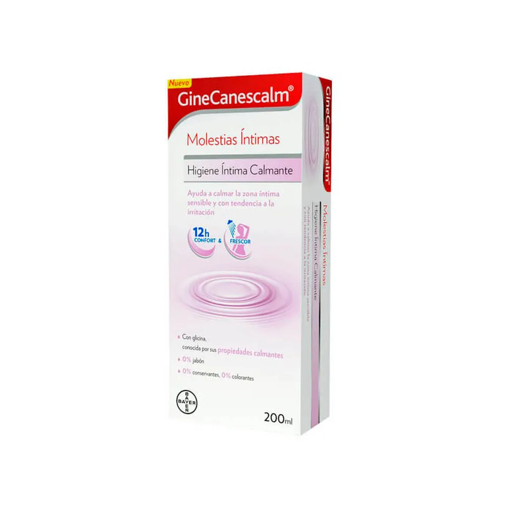 GineCanescalm Gel higiene intima 200 ml