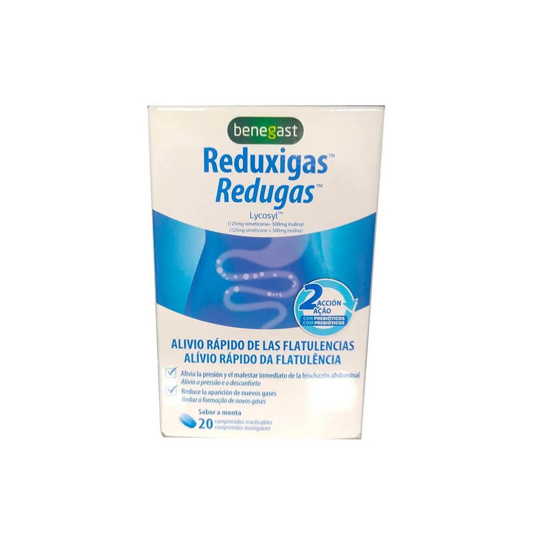 Reduxigas 20 Comprimidos