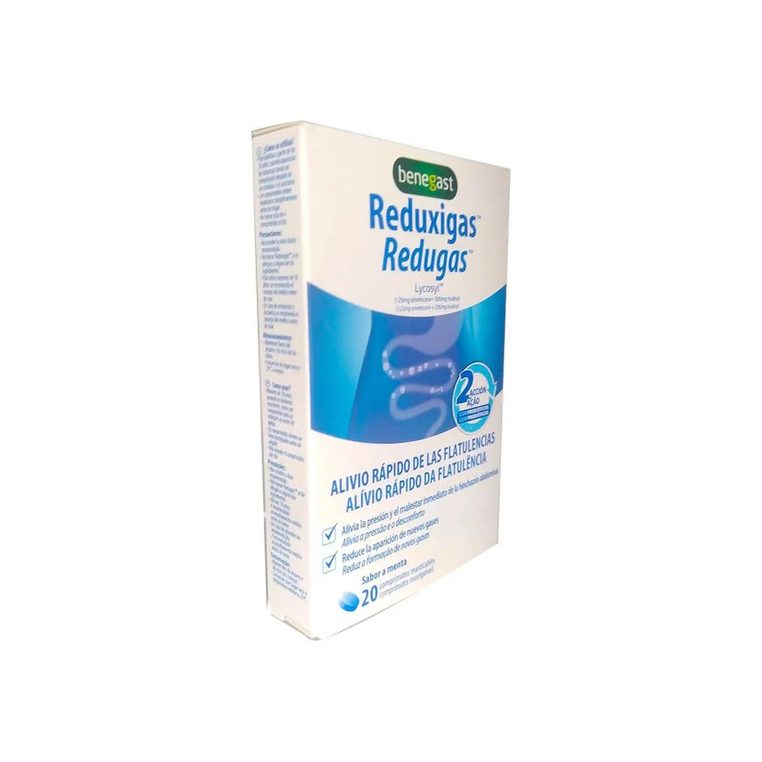 Reduxigas 20 Comprimidos envase
