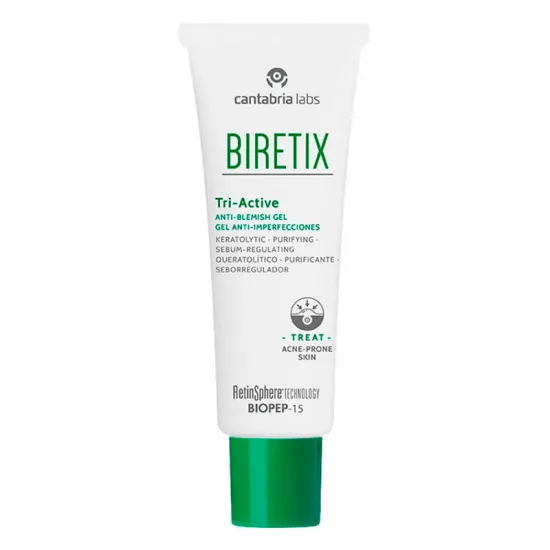 Biretix Tri-Active Gel Anti-Imperfecciones 50 Ml envase