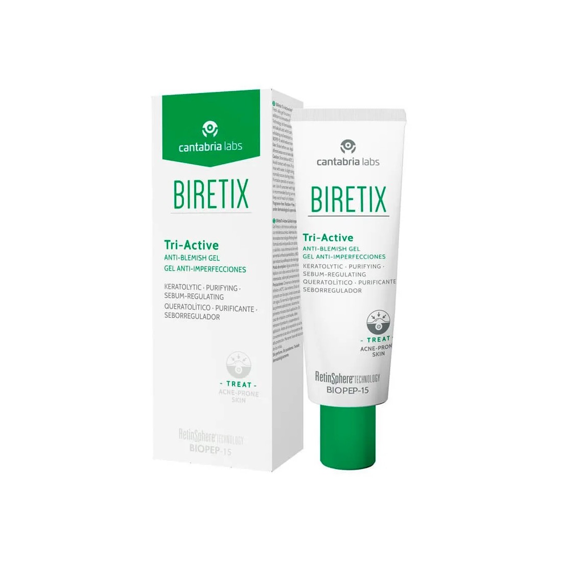 Biretix Tri-Active Gel Anti-Imperfecciones 50 Ml
