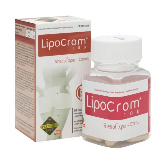 Lipocrom 100 20 Capsulas