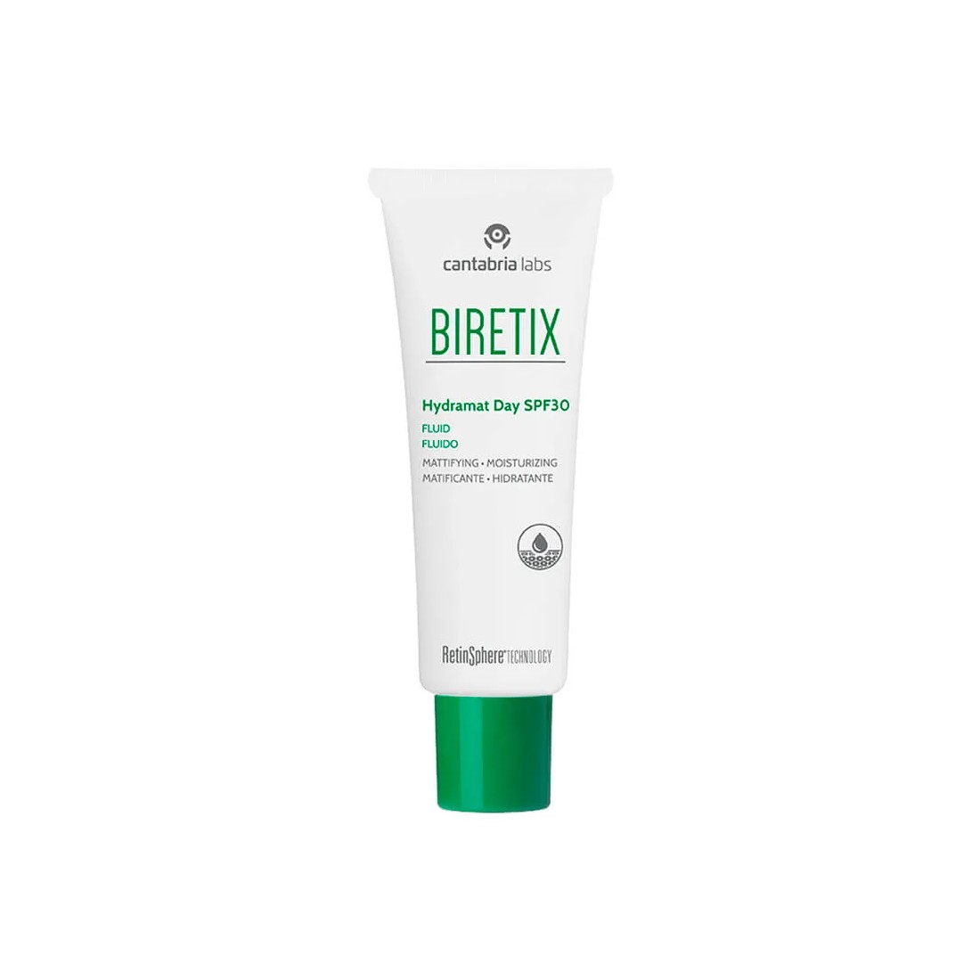 Biretix Hydramat Day Fluido Spf30 50 Ml envase