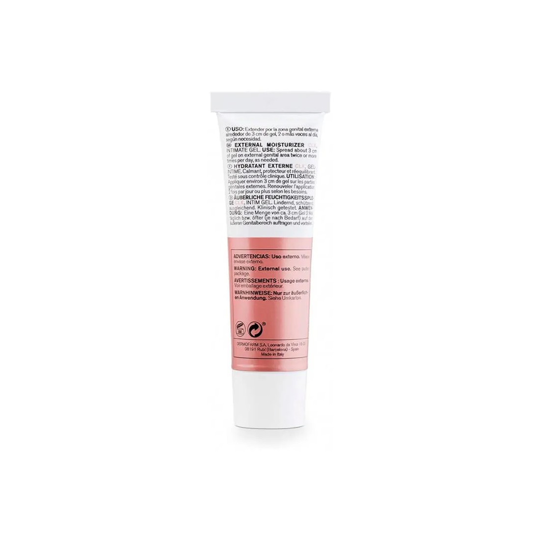 Cumlaude Gel Clx Hidratante Externo 30 ml reverso