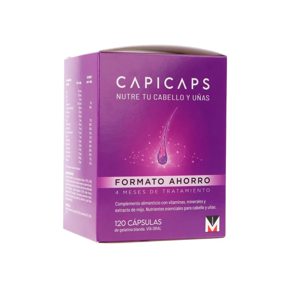 Capicaps Cabello y Uñas 120 Capsulas