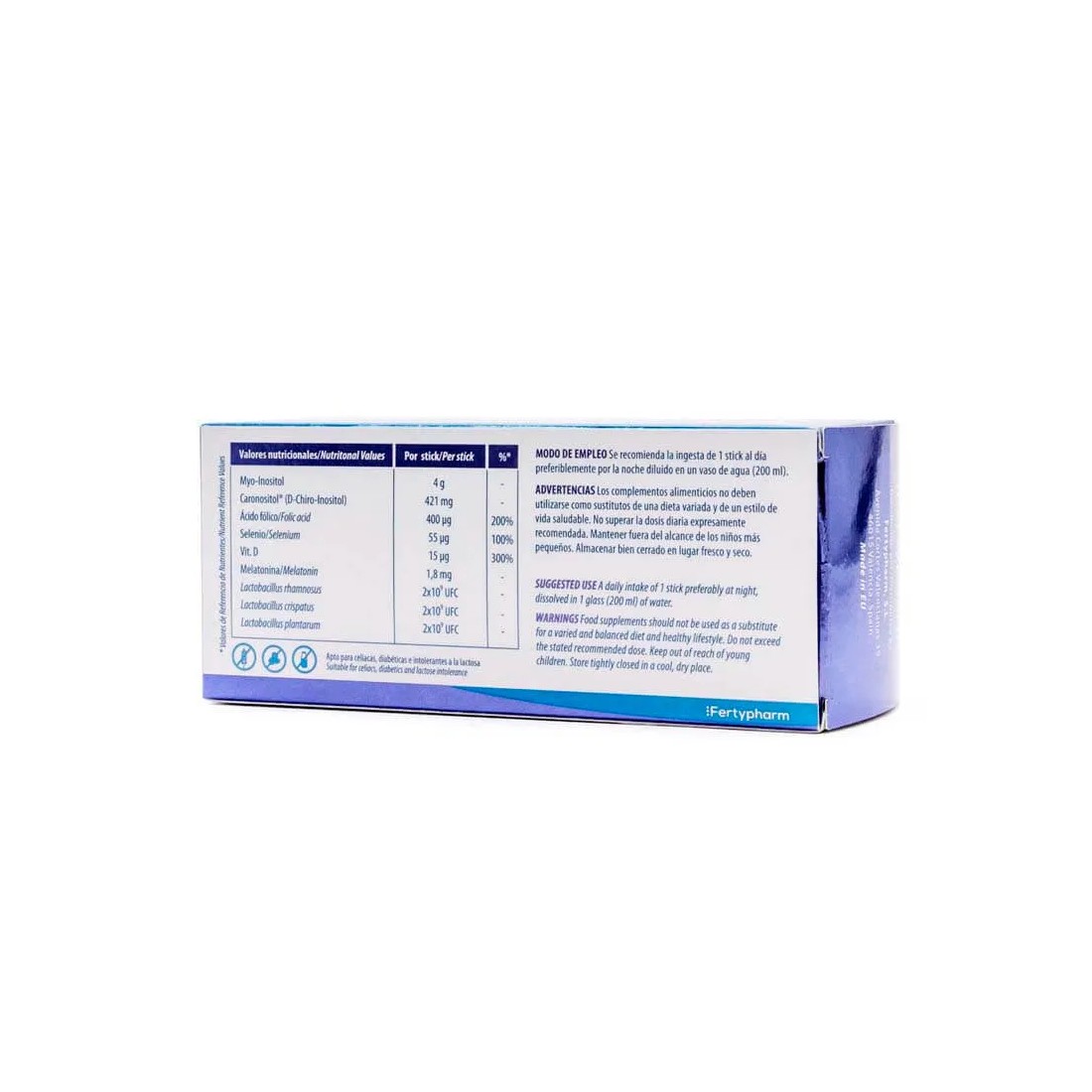 Fertybiotic Mujer Plus 15 Stick indicaciones