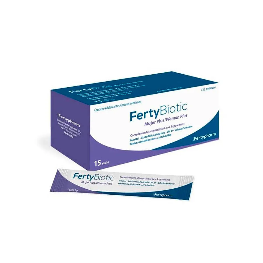 Fertybiotic Mujer Plus 15 Stick
