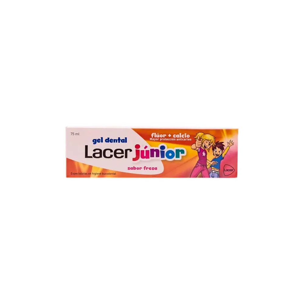 Comprar Gel Dental Lacer Junior Sabor Fresa 75ml