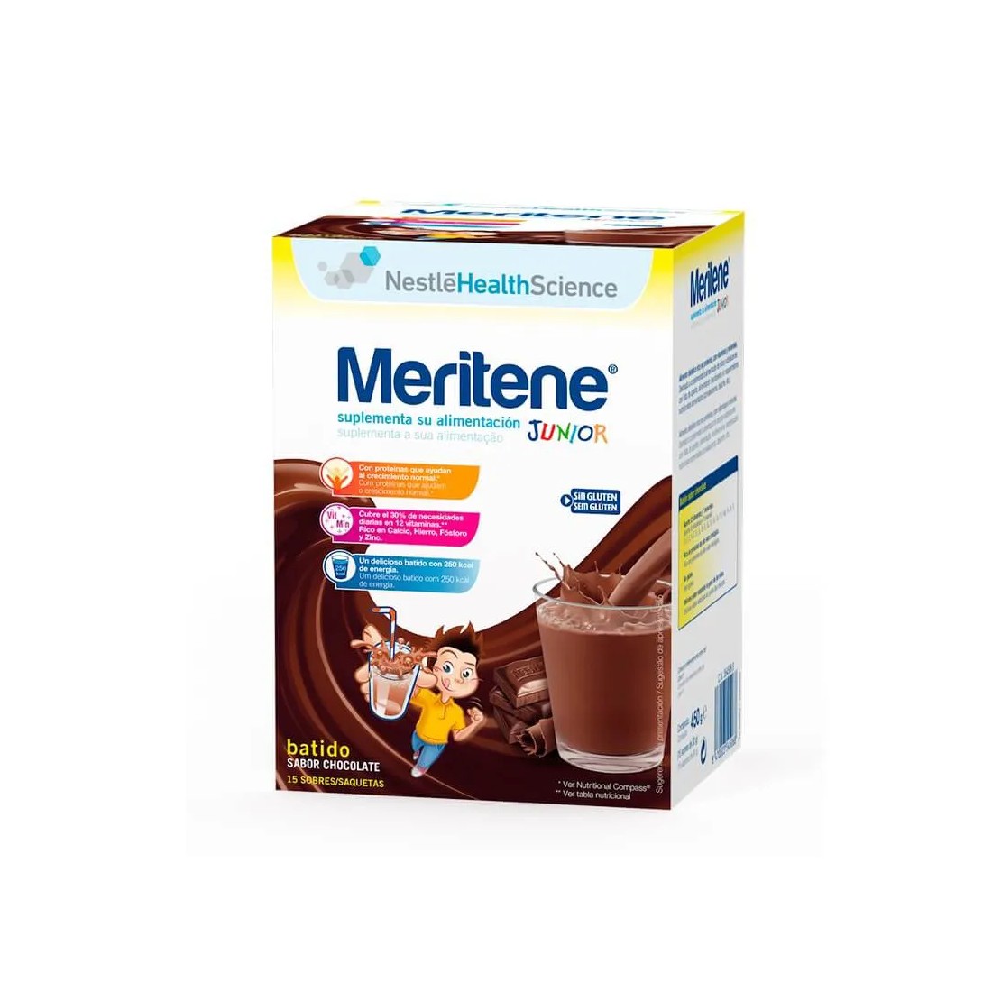 Meritene Junior Chocolate 15 Sobres