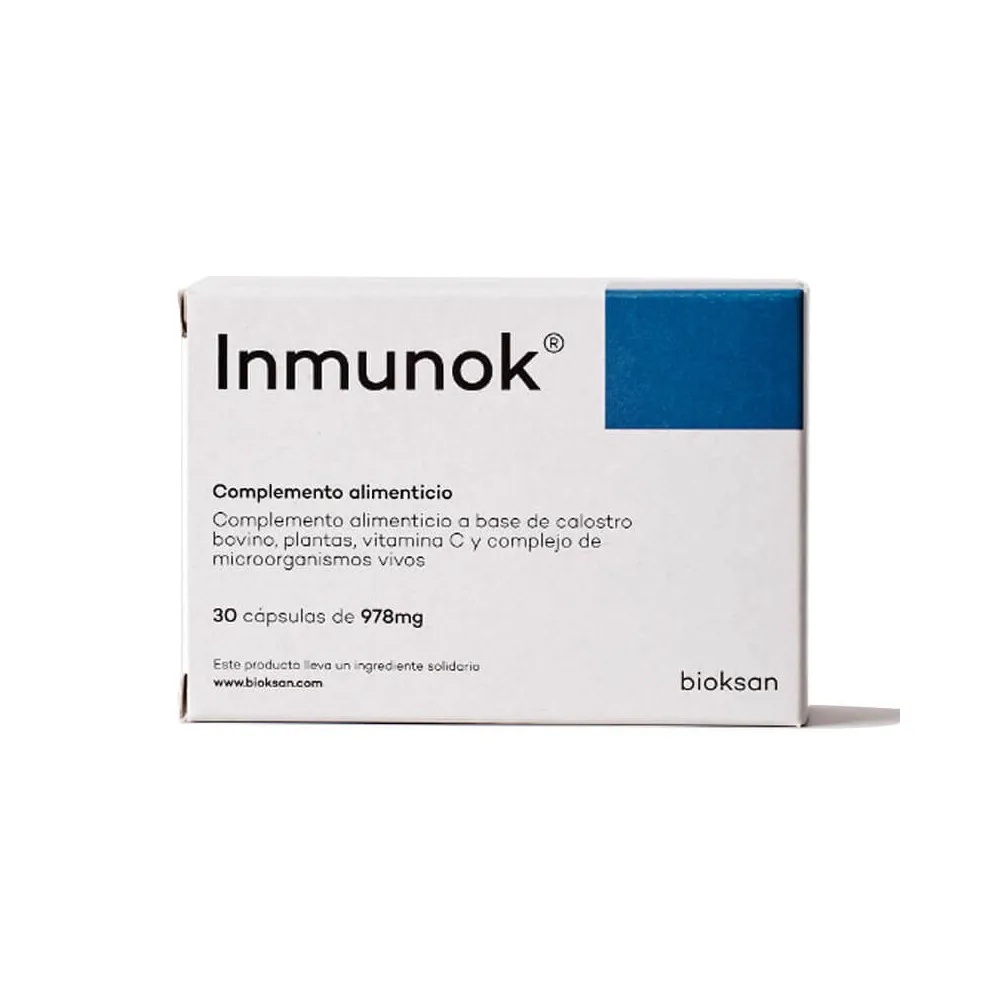 Inmunok 30 Capsulas nuevo formato