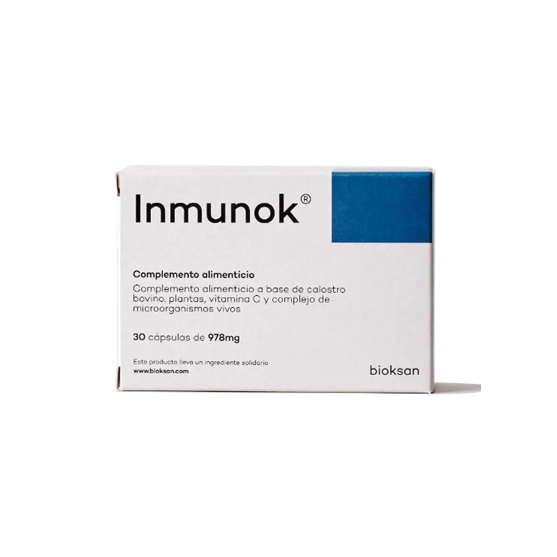 Inmunok 30 Capsulas nuevo formato