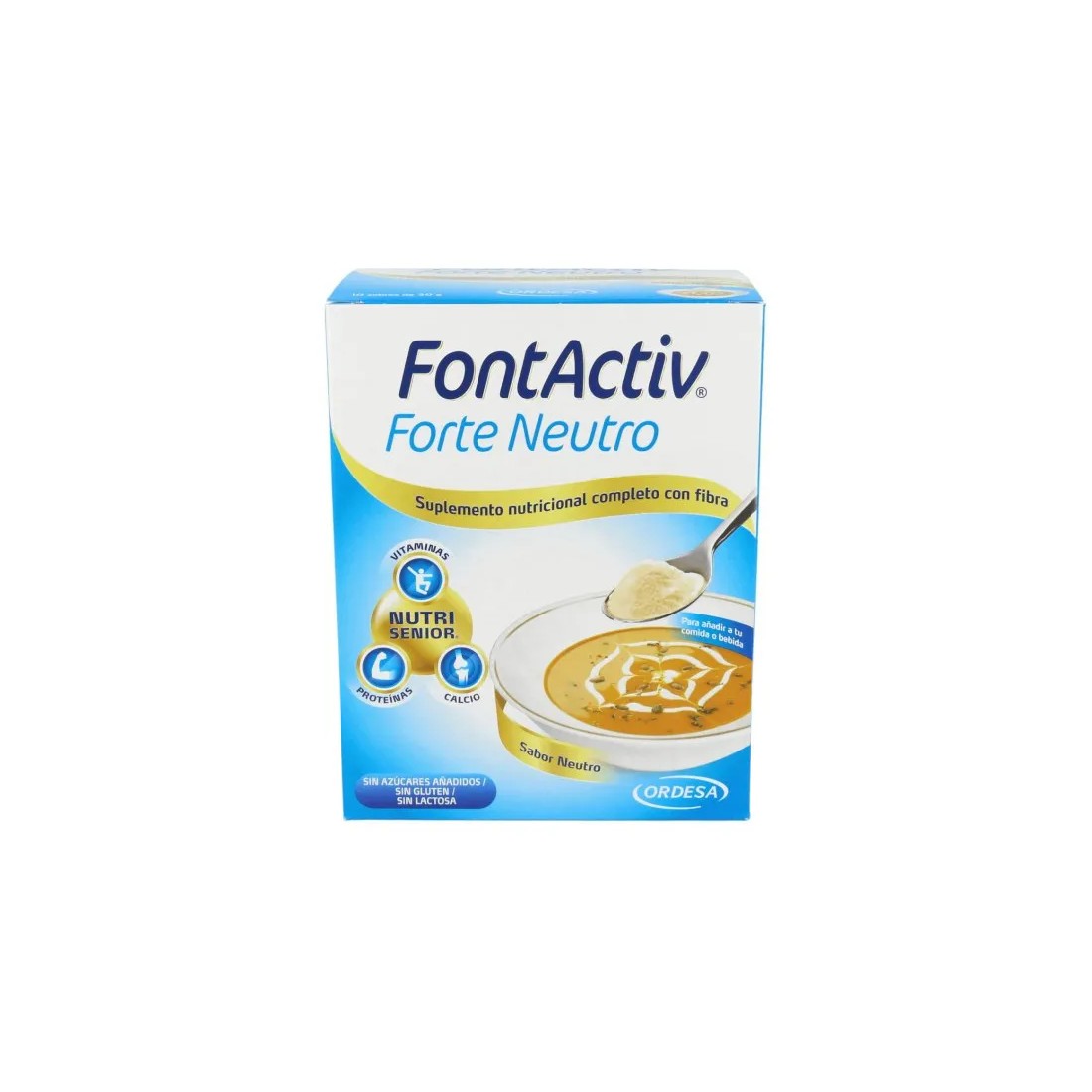 Compra Fontactiv Forte Neutro 10 Sobres De 30 Gramos al mejor precio | Más Parafa