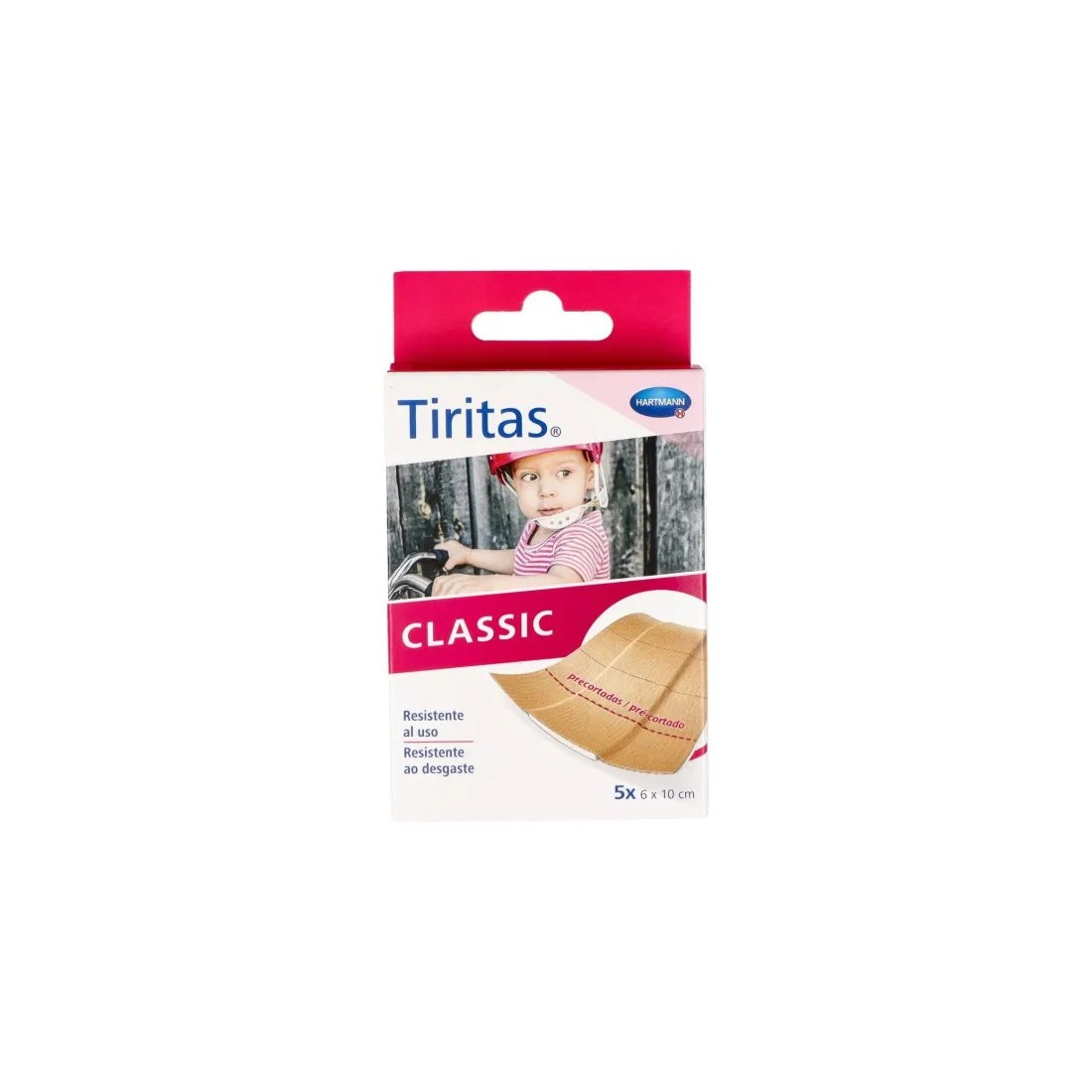 Hartmann Tiritas Tela 6 X 10 Cm 5 Unidades