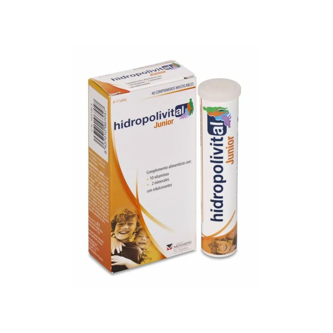 Hidropolivital Junior 40 Comprimidos Masticables