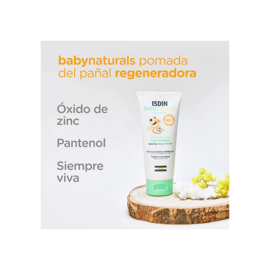 Compra Isdin Nutraisdin ZN40 Babynaturals Pomada Pañal Regeneradora 50 Ml al mejor precio | Más Parafarmacia