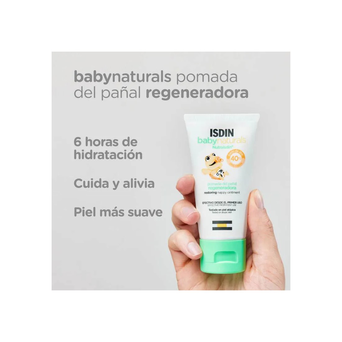 Compra Isdin Nutraisdin ZN40 Babynaturals Pomada Pañal Regeneradora 50 Ml al mejor precio | Más Parafarmacia