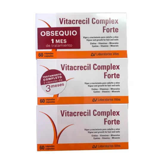 Vitacrecil Complex Forte Regalo 3x60 Capsulas