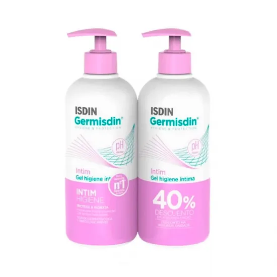 Isdin Germisdin Duplo Higiene Intima Gel Dosificador 2x500 Ml