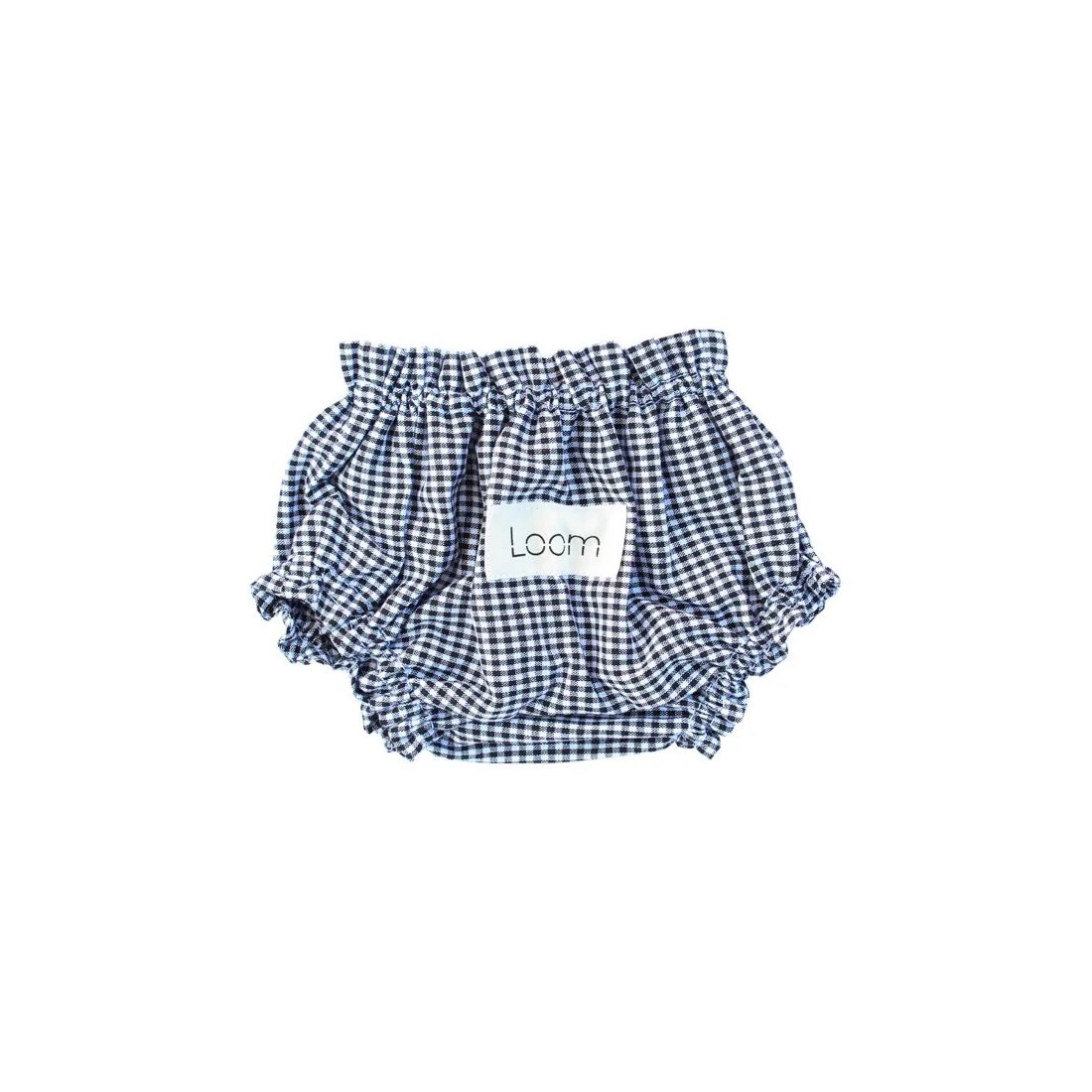 Loom Culetín Estampado cuadro vichy mini Talla 0-6 Meses