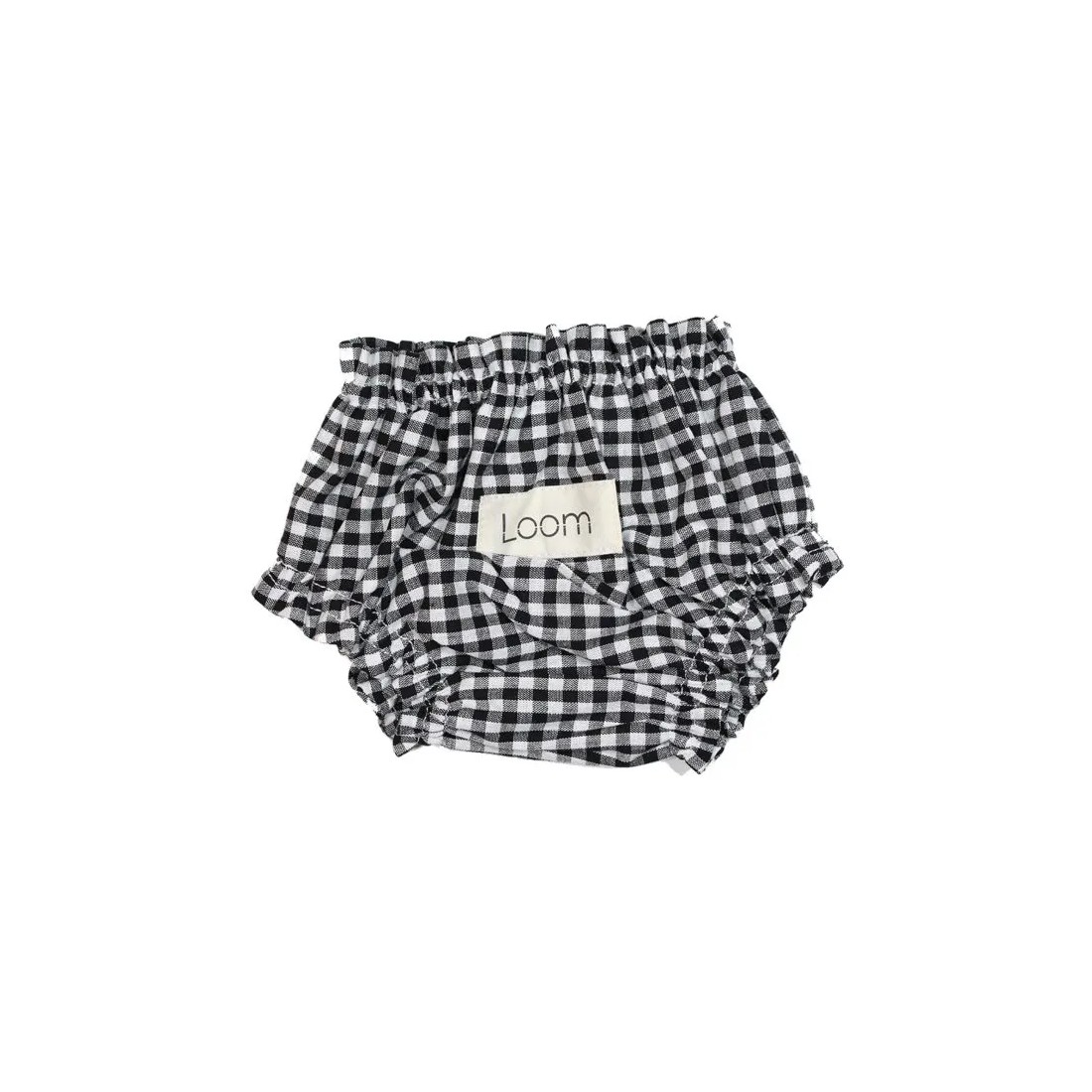 Loom Culetín Estampado cuadro vichy clasico Talla 0-6 Meses