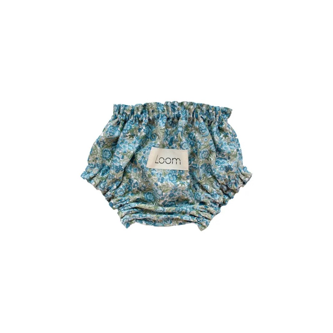 Loom Culetín Estampado poppy azul Talla 0-6 Meses