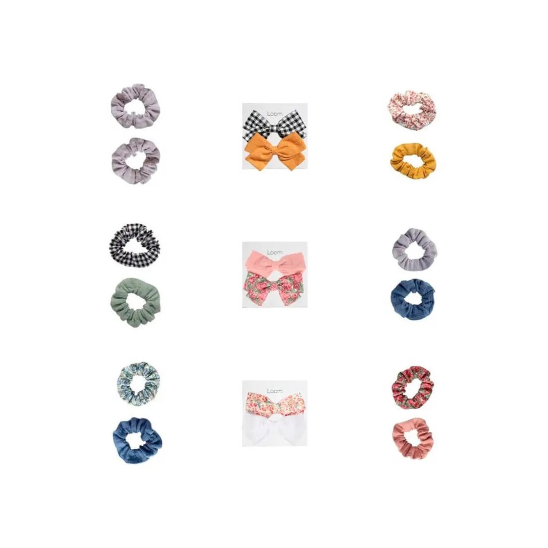 Loom Pinzas Coleteros Accesorios Bebés Pelo