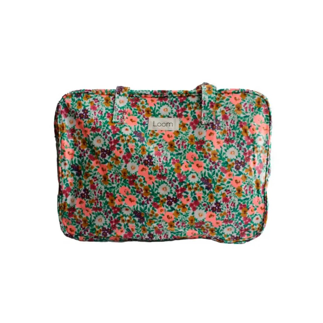Loom Bolso-Maleta Hospital Estampada verde