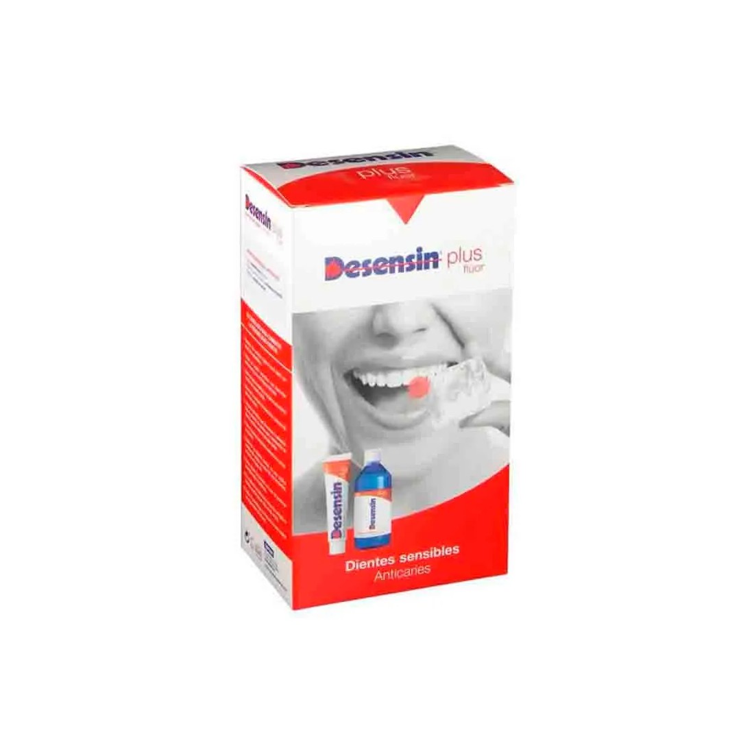Pack Desensin Plus Pasta 125 ml + Colutorio 500 ml envase