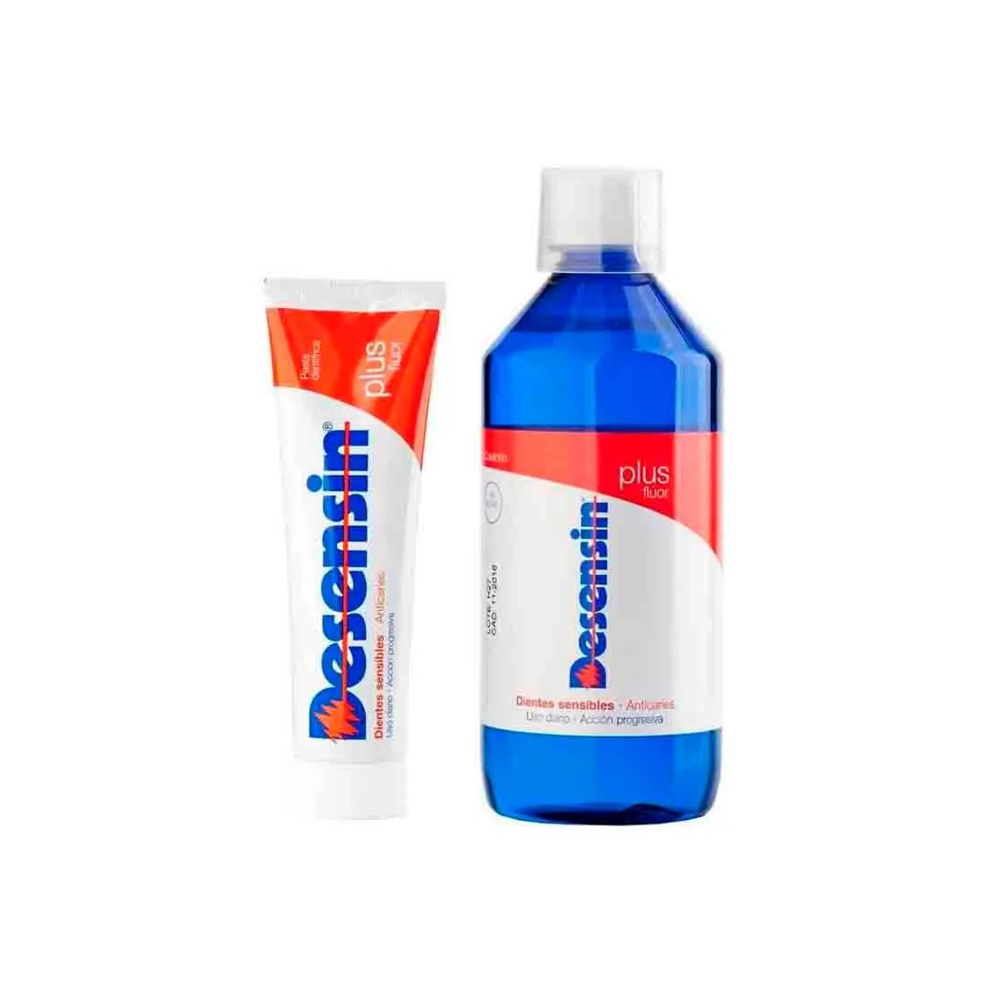 Pack Desensin Plus Pasta 125 ml + Colutorio 500 ml