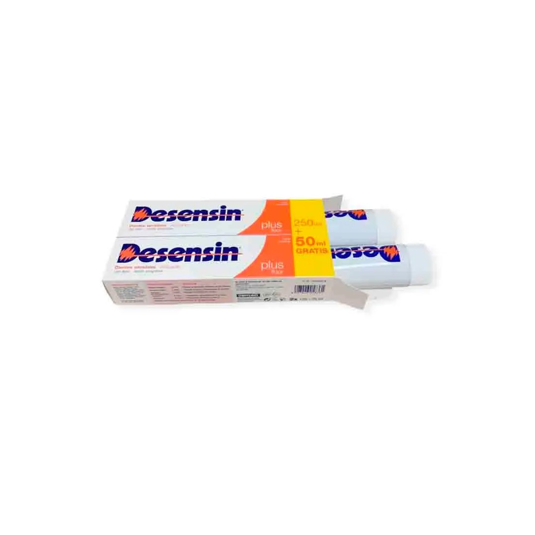 Duplo Desensin Plus Pasta 2x250ml contenido
