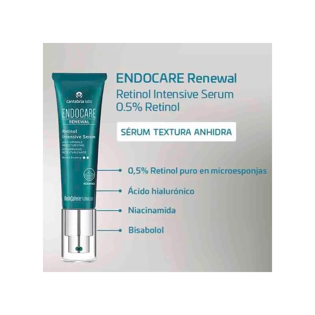 Endocare Renewal Retinol Intensive Serum 0.5% indicaciones