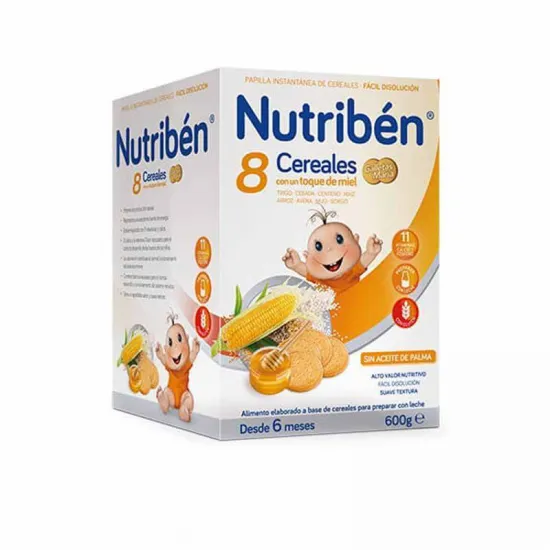 Blevit Plus Bibe 8 Cereales y Frutas - Papilla de Cereales para Bebé  fórmula especial para Biberón - Facilita la Digestión - Desde los 5 meses -  600g : : Alimentación y bebidas