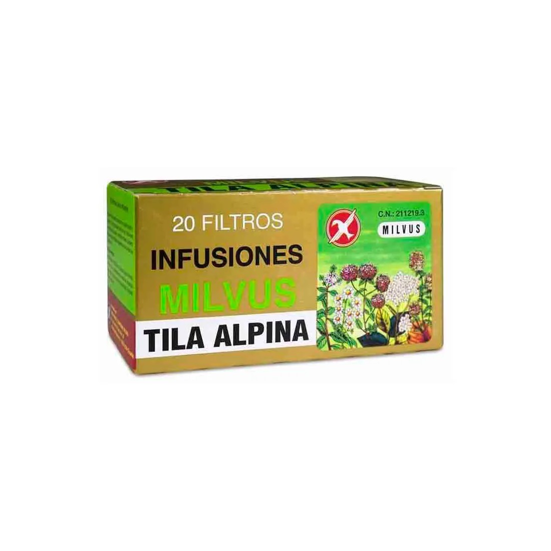 Milvus Tila Alpina 20 Filtros