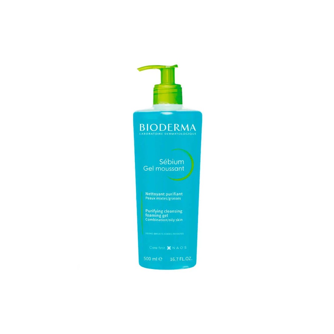 Bioderma Sebium Gel Espumoso Limpiador Purificante 500ml