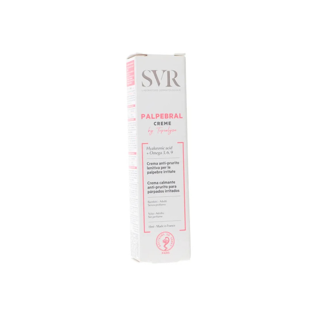 SVR Topialyse Palpebral Picor Parpados 15 ml envase