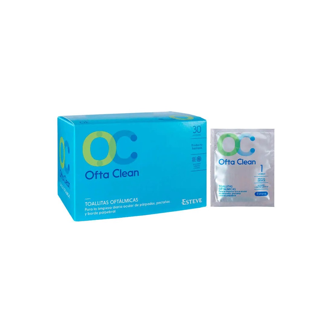 Ofta Clean Toallitas Oftalmicas 30 Toallitas contenido