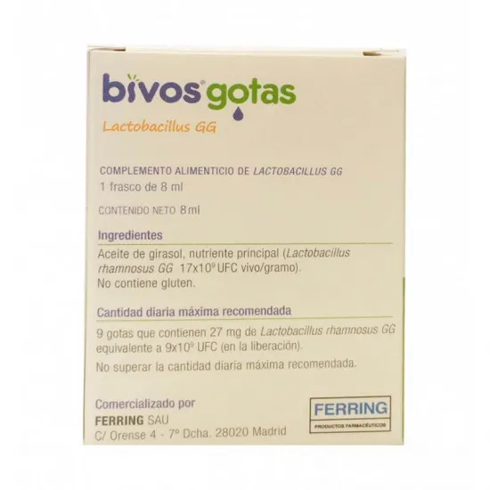 Bivos Gotas Frasco 8 ml indicaciones
