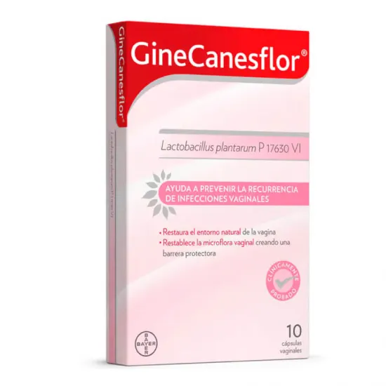 GineCanesflor 10 Capsulas Vaginales