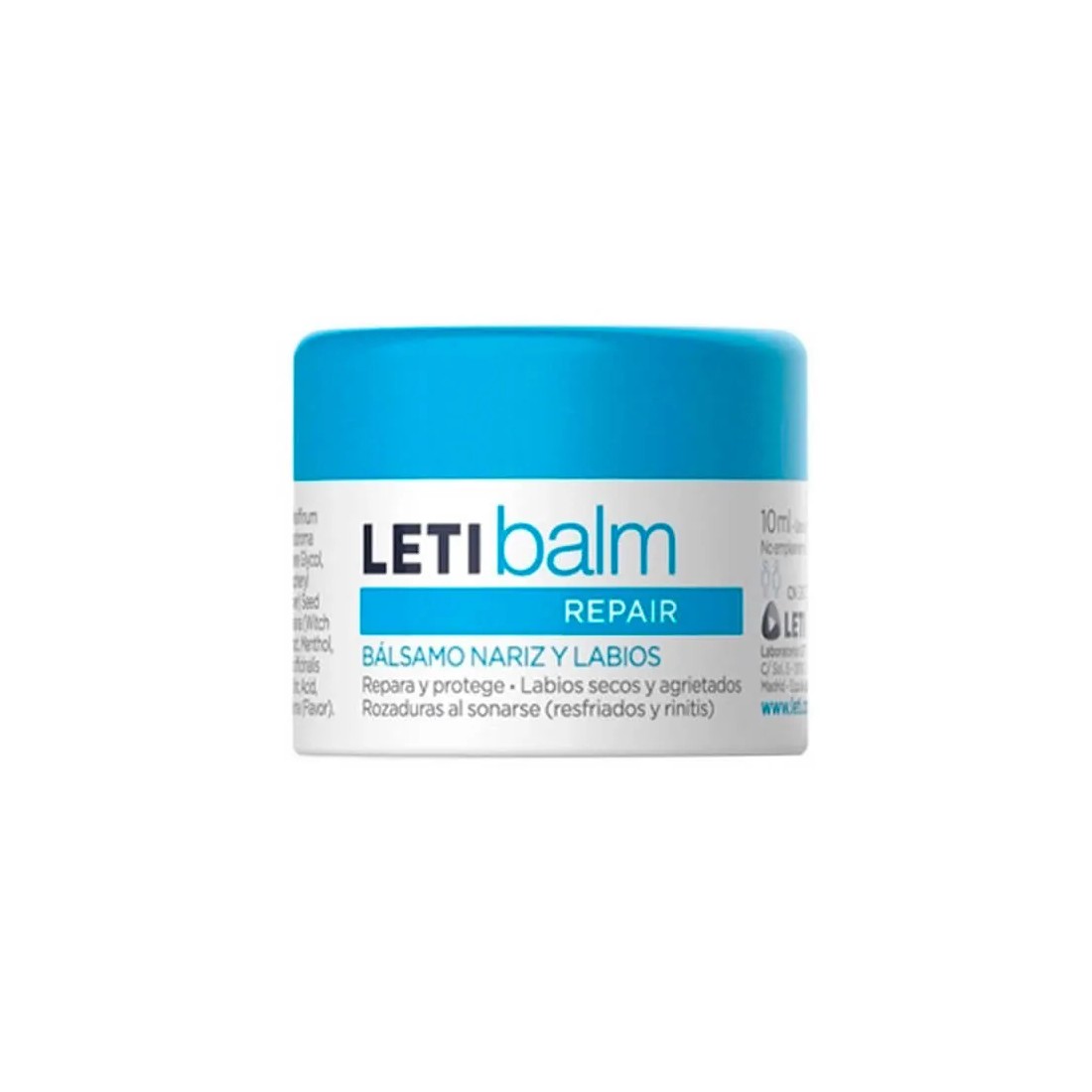 Lelibalm Balsamo Reparador Nariz Y Labios 10 ml