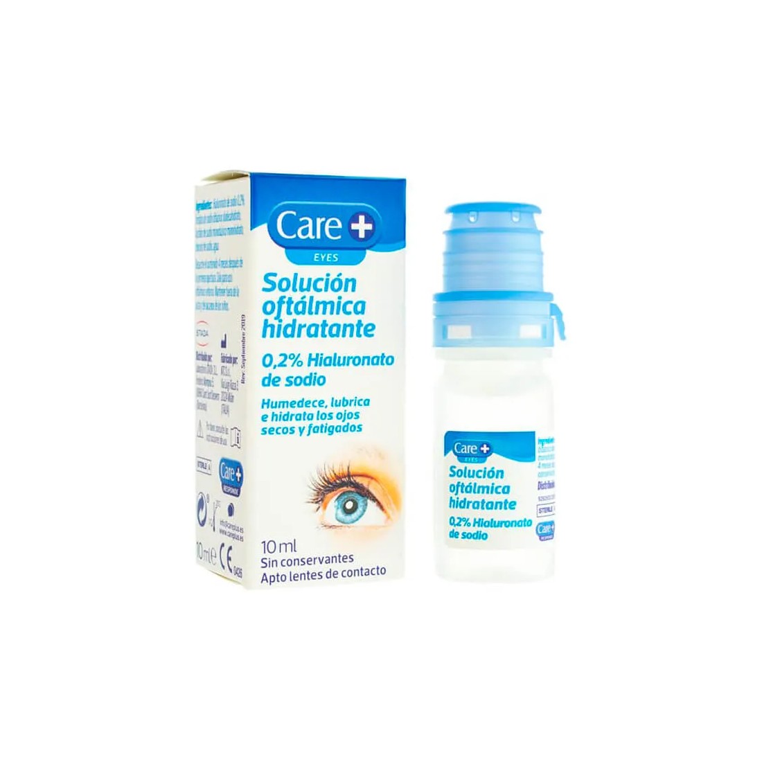 Care+ Solución Oftálmica Hidratante 10 ml