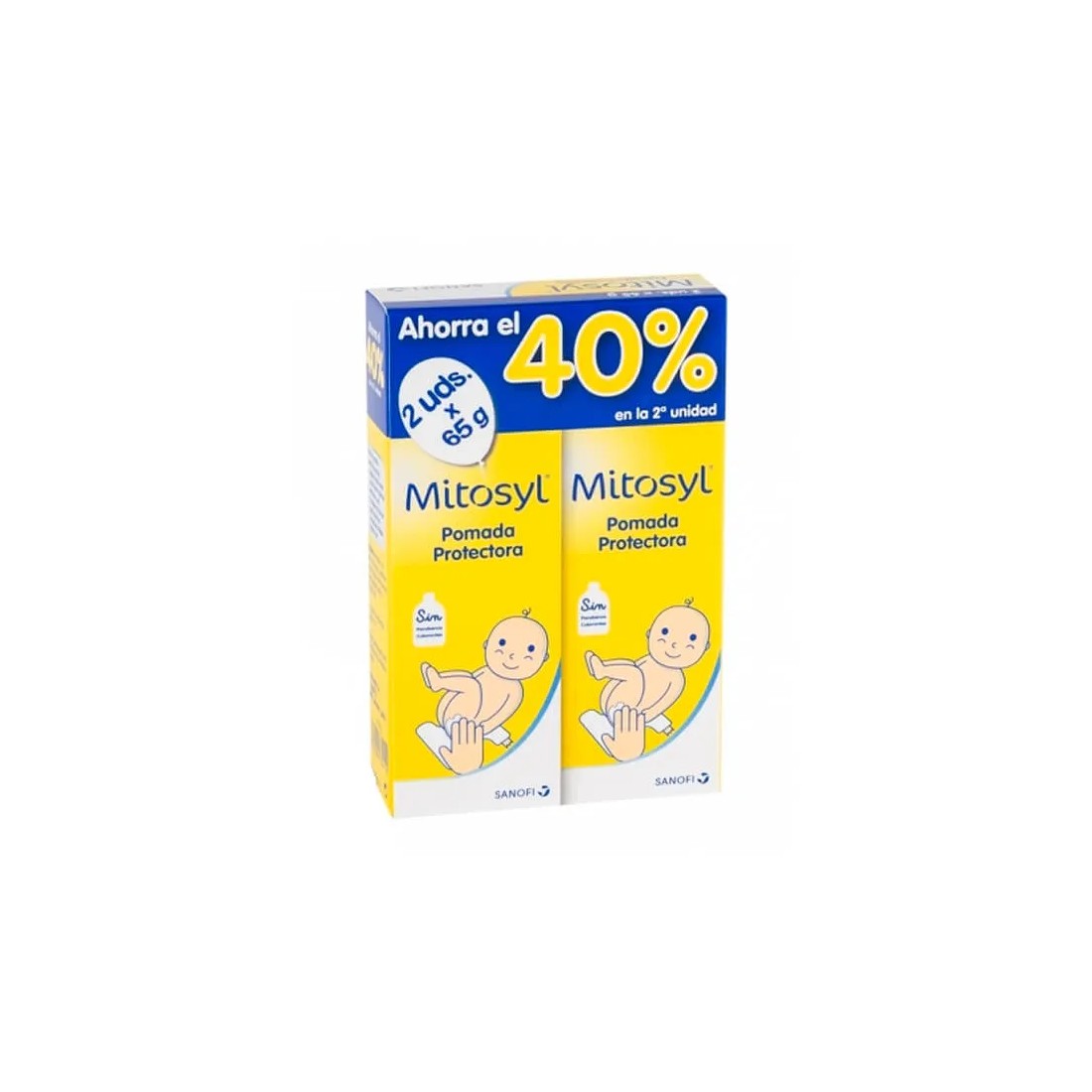 Mitosyl Pomada Bebé Duplo 2x65 gr