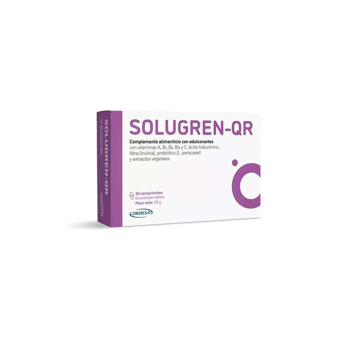Sodeinn Solugren QR 30 Comprimidos Bucales