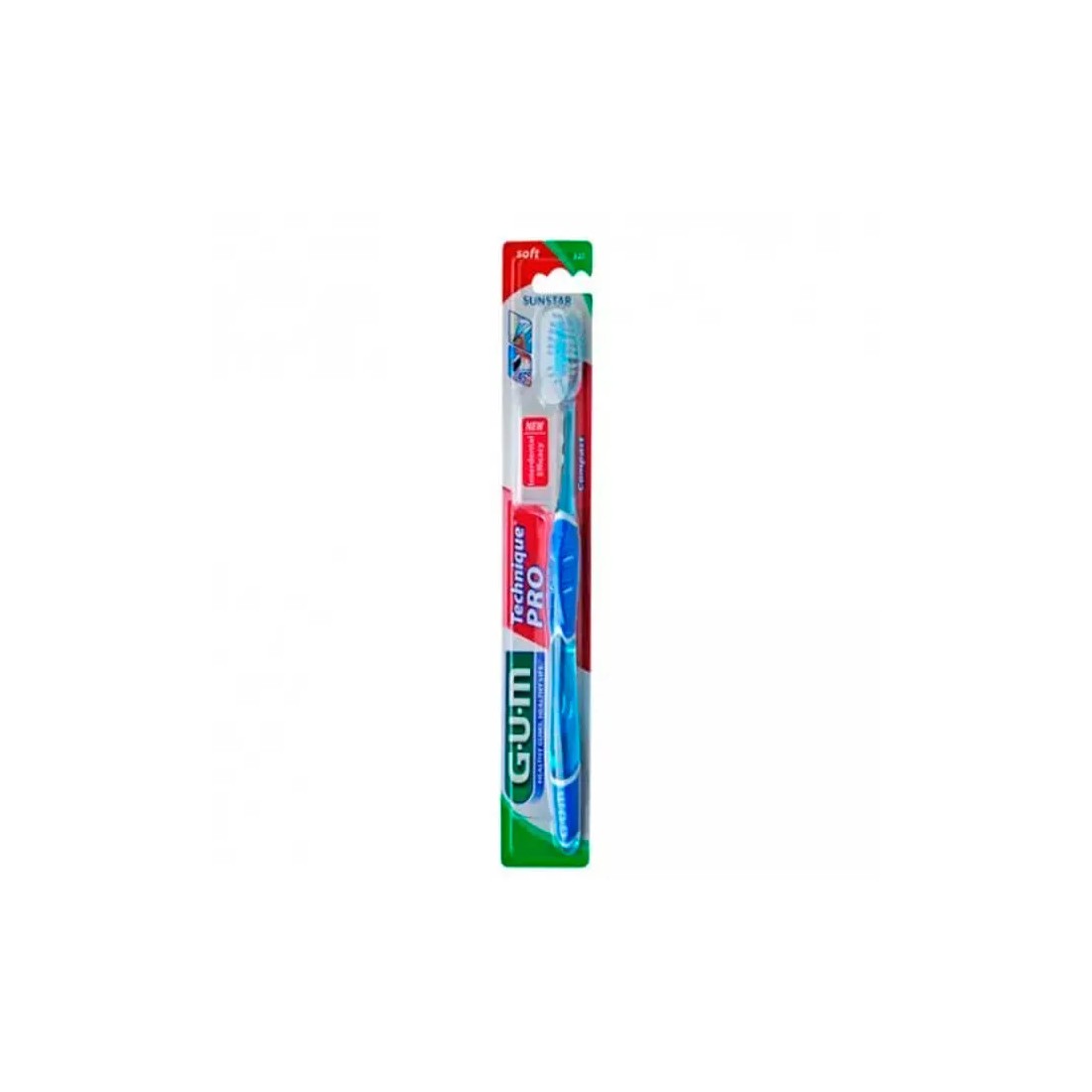Gum Cepillo de Dientes Technique Pro Compact Suave