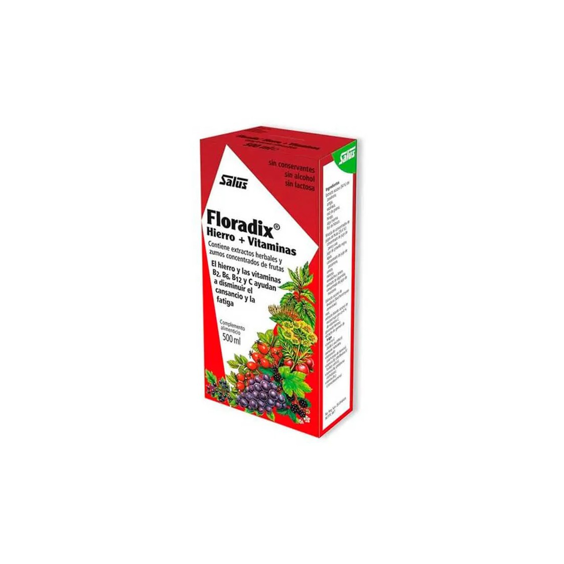 MasParafarmacia: Comprar Floradix Hierro + Vitamina C 500 ml