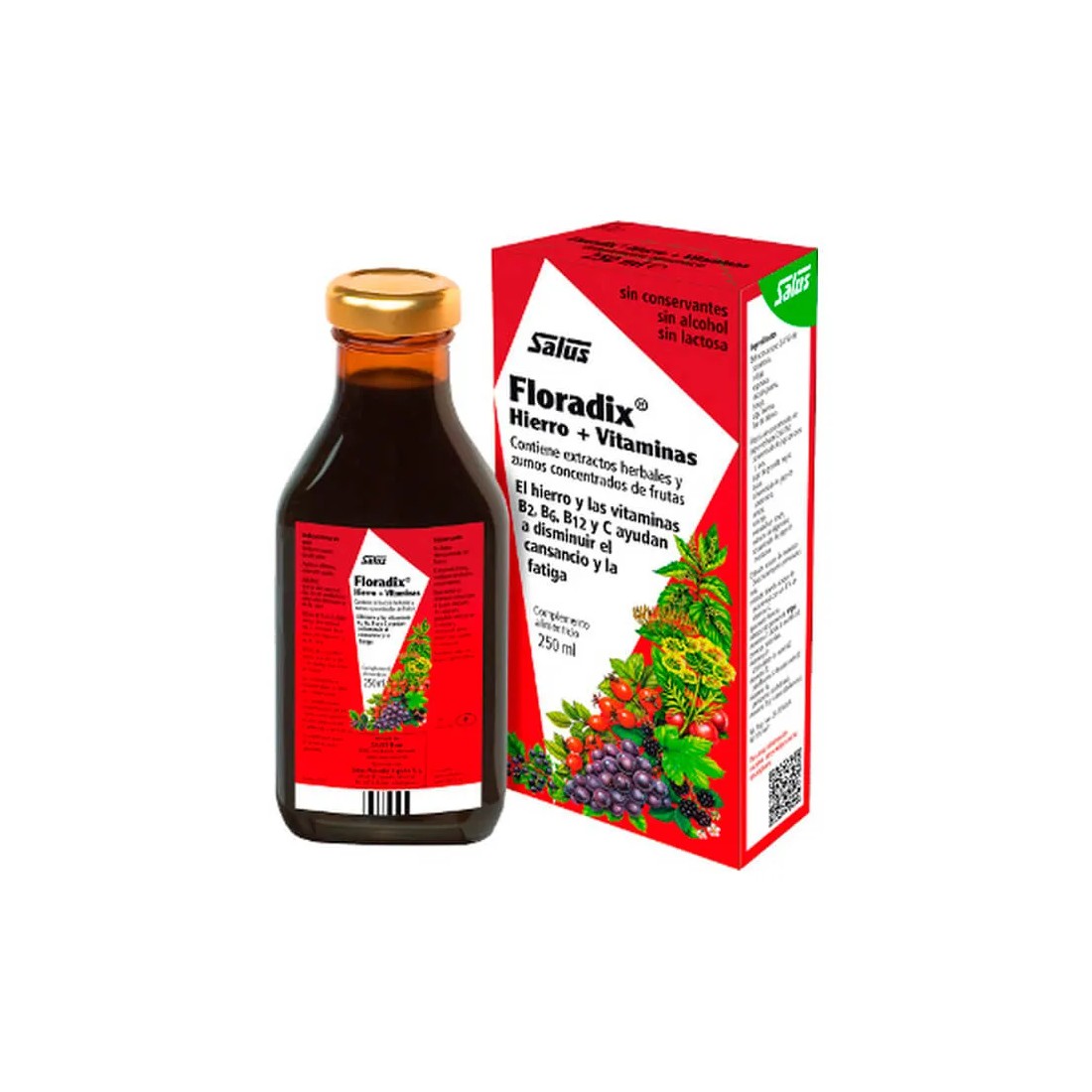 Floradix Hierro + Vitamina C 500 ml